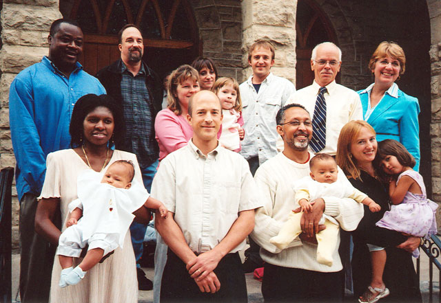 Joachim's baptism, Fort Collins, Colorado, 2005