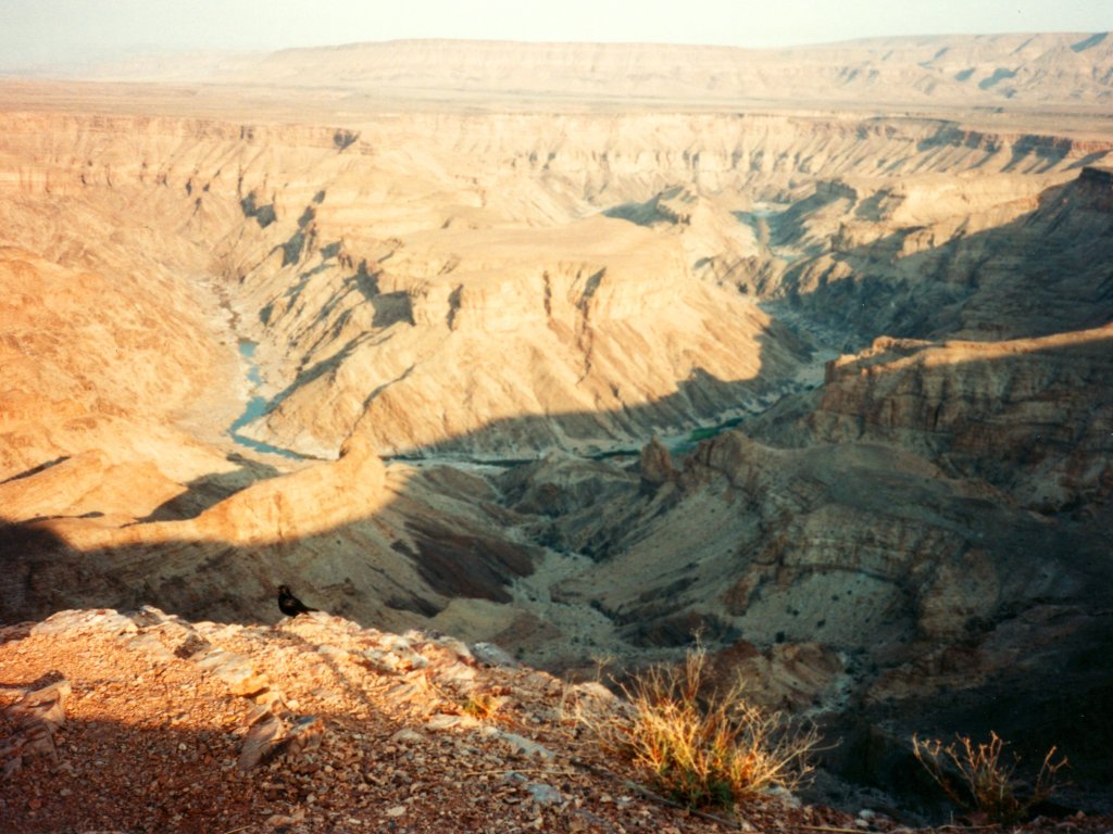 overlook, Fish River Canyon, Namibia, 1997