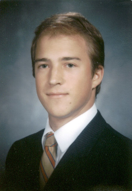 Greg in college, South Bend, Indiana, 1987