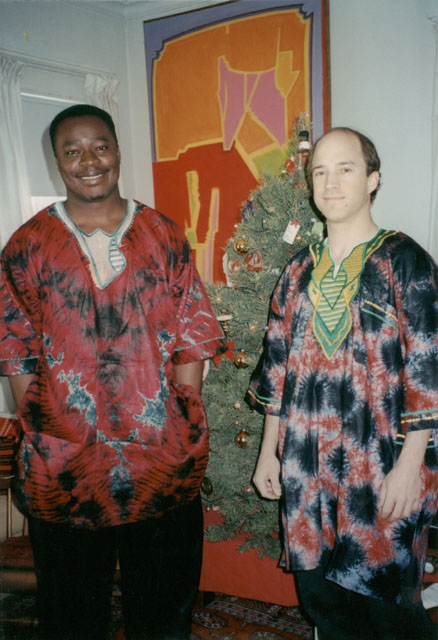Greg and Emmanuel Edomwande, South Bend, Indiana, 1999