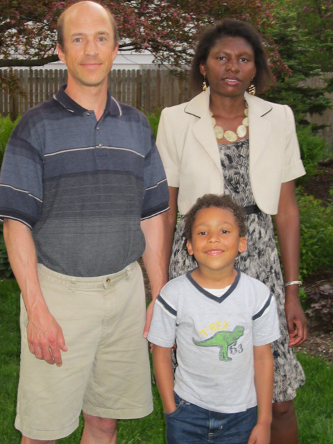 Greg, Joanitha and Joachim, DePere, Wisconsin, 2011
