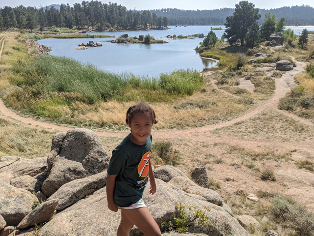 Irene at Dowdy Lake, Red Feather Lakes, Colorado, 2021