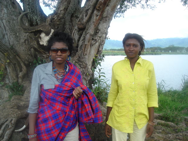 Joanitha and Maria, Ngorongoro, Tanzania, 2008