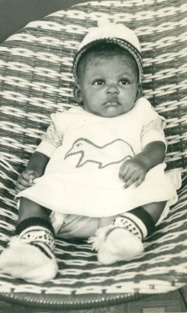 Joanitha as a baby, Bukoba, Tanzania, 1977