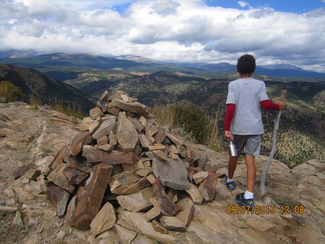 Joachim on Bald Mountain, Boulder, Colorado, 2015