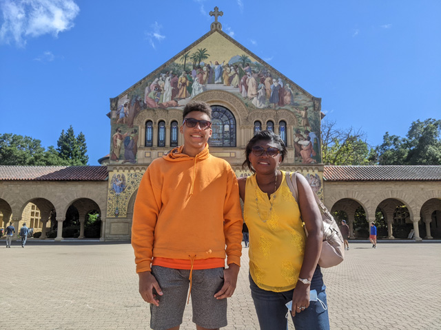 Joachim and Joanitha, Stanford, California, 2022
