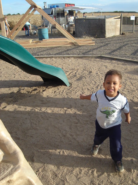 Joachim on a playground, Fort Collins, Colorado, 2008