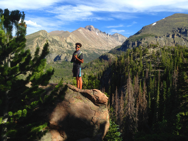 Joachin in the Rockies, Rocky Mountain National Park, Colorado, 2020