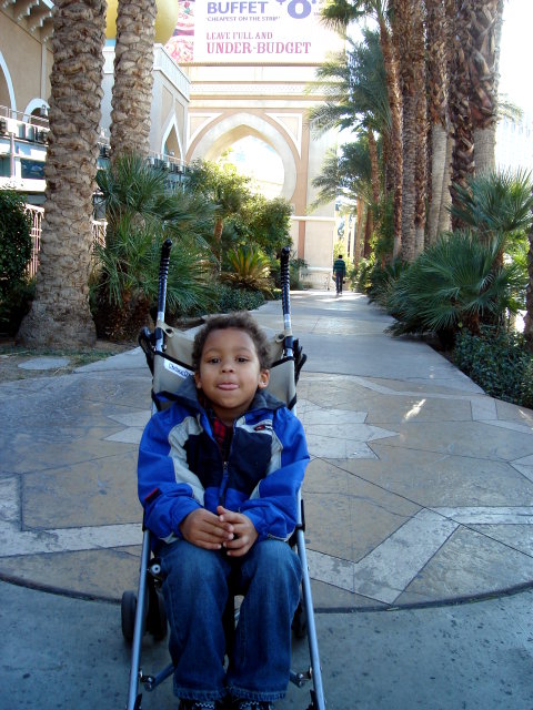Joachim at the Sahara, Las Vegas, Nevada, 2009