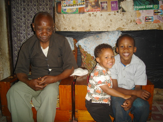 Jovita, Deo and Joachim, Bukoba, Tanzania, 2008