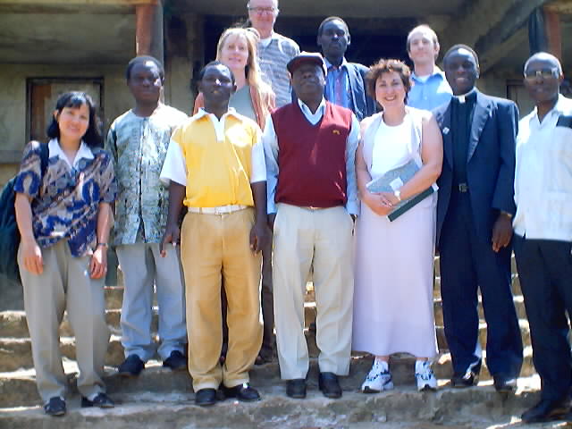 UConn visits Kyanyi campus, University of Bukoba, Bukoba, Tanzania, 2001