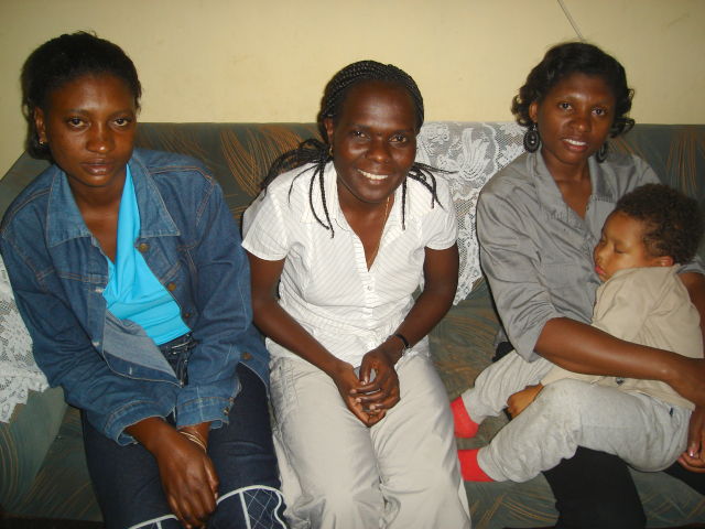 Maria, Geraldina, Joanitha and Joachim, Bukoba, Tanzania, 2008