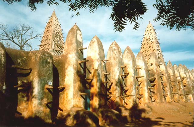 mosque, Bobo Dioulasso, Burkina Faso, 1996