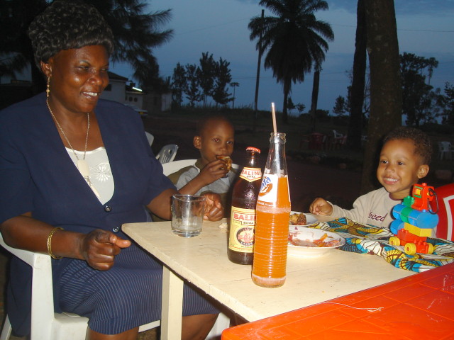 Petronida, Deo and Joachim, Bukoba, Tanzania, 2008