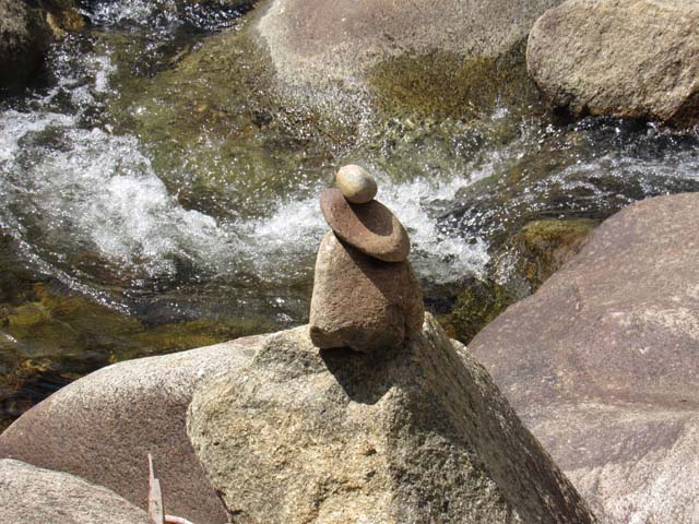 rocks at Eldorado Falls, Boulder, Colorado, 2018