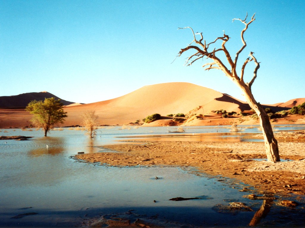 Sossusvlei Pan, Sossusvlei, Namibia, 1997
