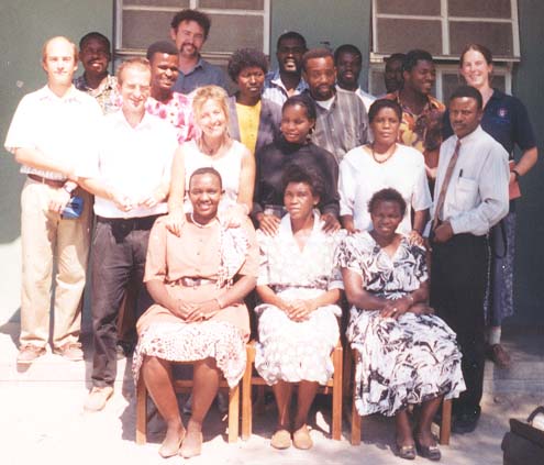 staff, Ponhofi Senior Secondary School, Ohangwena, Namibia, 1995