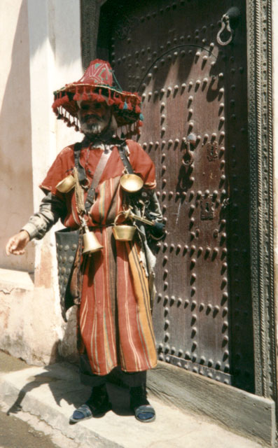 water carrier, Marrakech, Morocco, 1992