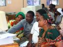 networking workshop participants, Ihungo Secondary School, Bukoba, Tanzania, 2002