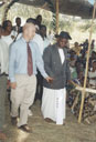 Greg and Jovita, Bukoba, Tanzania, 2003