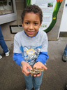 Joachim holding a butterfly , Westminster, Colorado, 2011