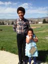 Joachim and Irene on Easter, Fort Collins, Colorado, 2018