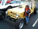 Joachim with coffin car, Fort Collins, Colorado, 2010