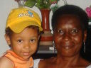 Joachim with great aunt Veronica, Dar es Salaam, Tanzania, 2008