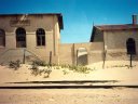 buildings encroached by sand, Kolmanskuppe, Namibia, 1997