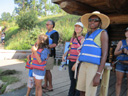 Joanitha, Mary, Mohammed and kids with life jackets, Evergreen, Colorado, 2011
