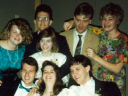 Paula's wedding, Indianapolis, Indiana, 1990