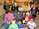 The Vogl family on Christmas, Fort Collins, Colorado, 2012