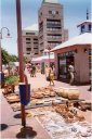souvenirs on Post Street Mall, Windhoek, Namibia, 1995